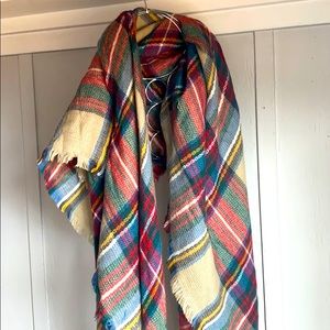 Plaid scarf